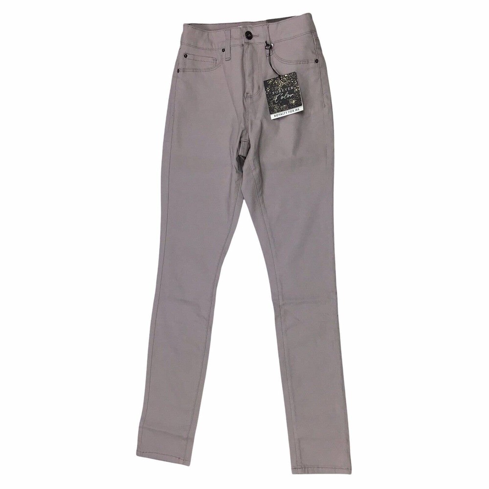 Royalty For Me Hyperstretch Skinny Jean High Rise Slim Fit Denim Light Purple M